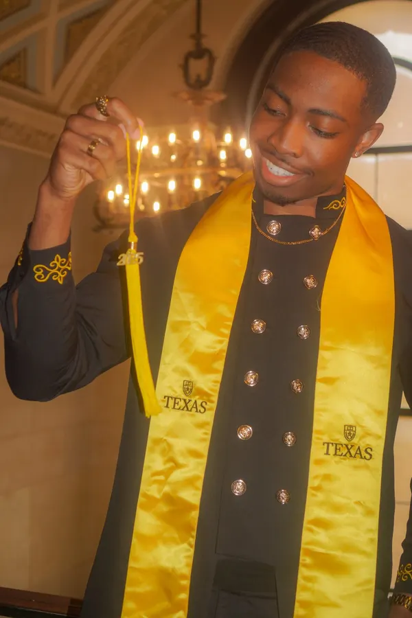 Graduation portrait